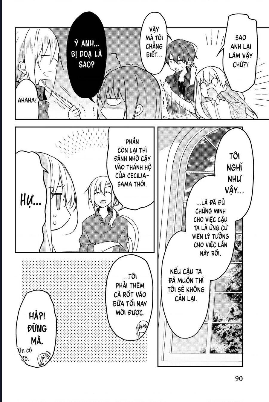 Shiro Seijo To Kuro Bokushi Chapter 70 - Trang 2