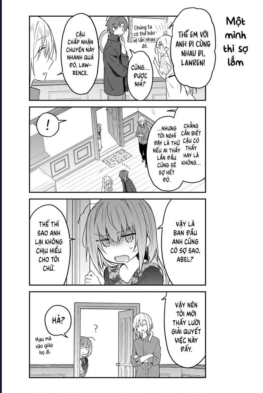 Shiro Seijo To Kuro Bokushi Chapter 70 - Trang 2