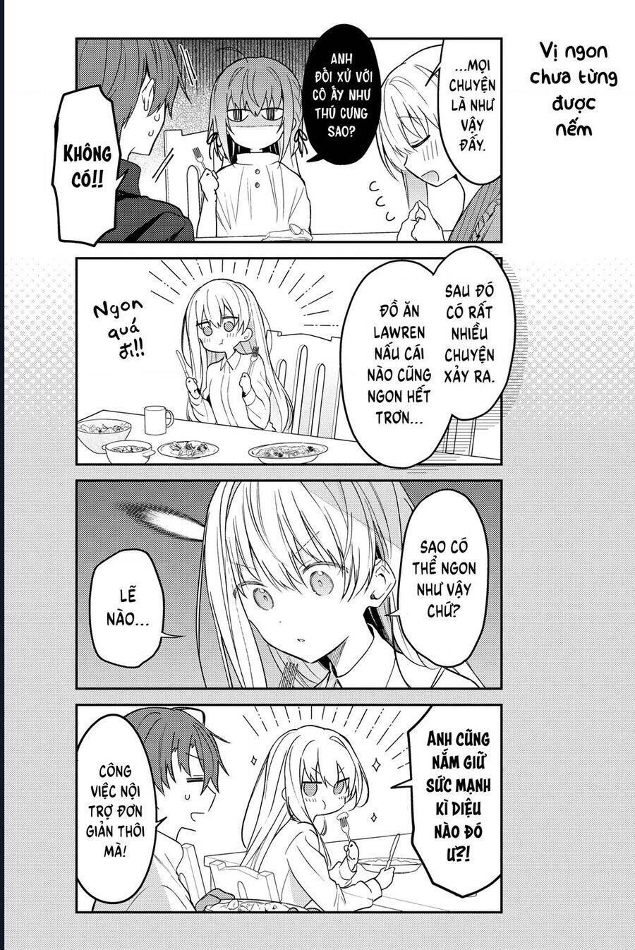 Shiro Seijo To Kuro Bokushi Chapter 71 - Trang 2