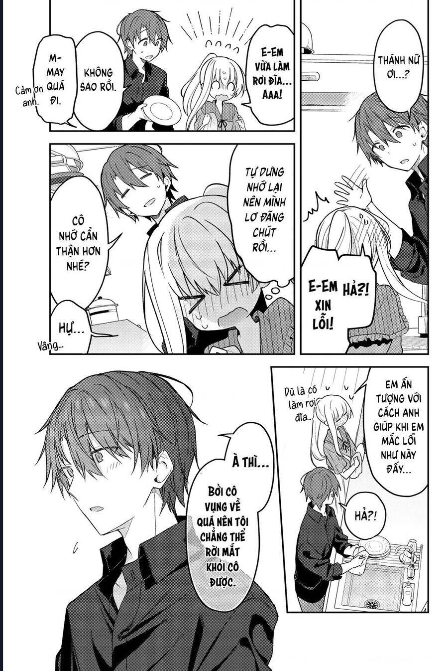 Shiro Seijo To Kuro Bokushi Chapter 71 - Trang 2