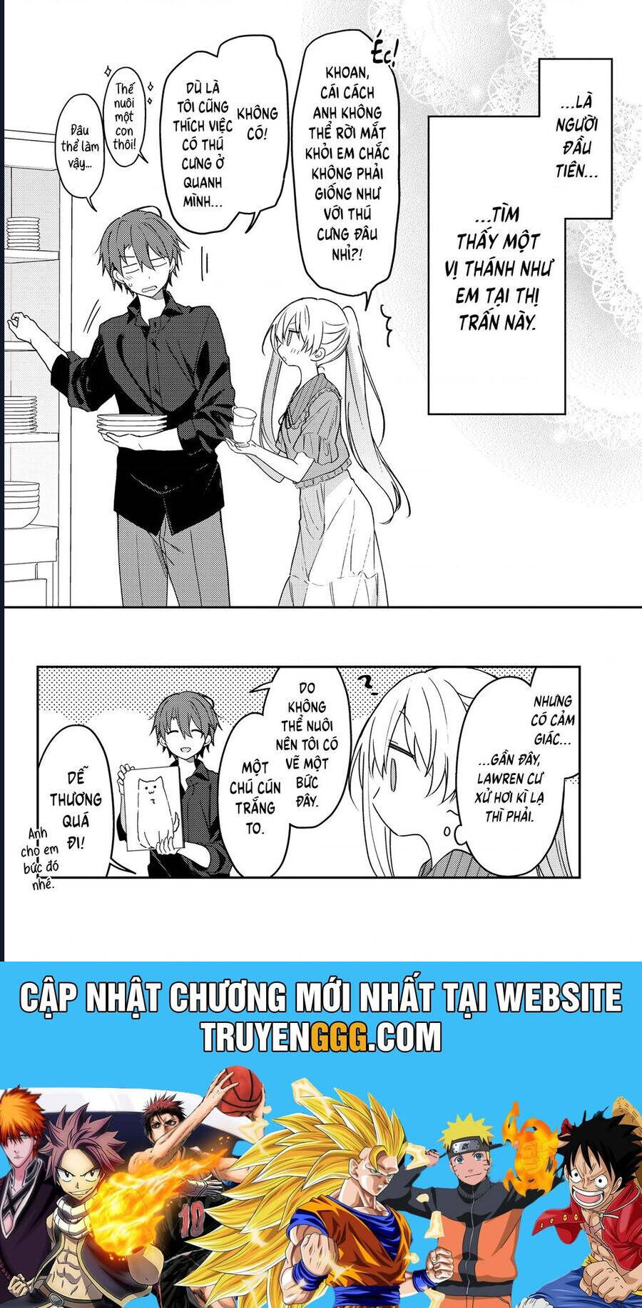 Shiro Seijo To Kuro Bokushi Chapter 71 - Trang 2
