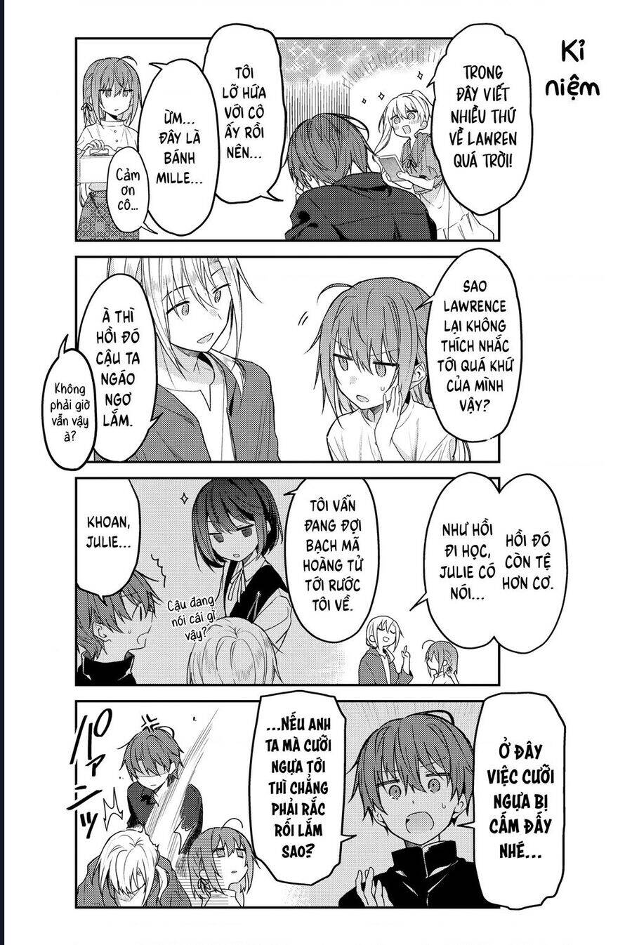 Shiro Seijo To Kuro Bokushi Chapter 71 - Trang 2