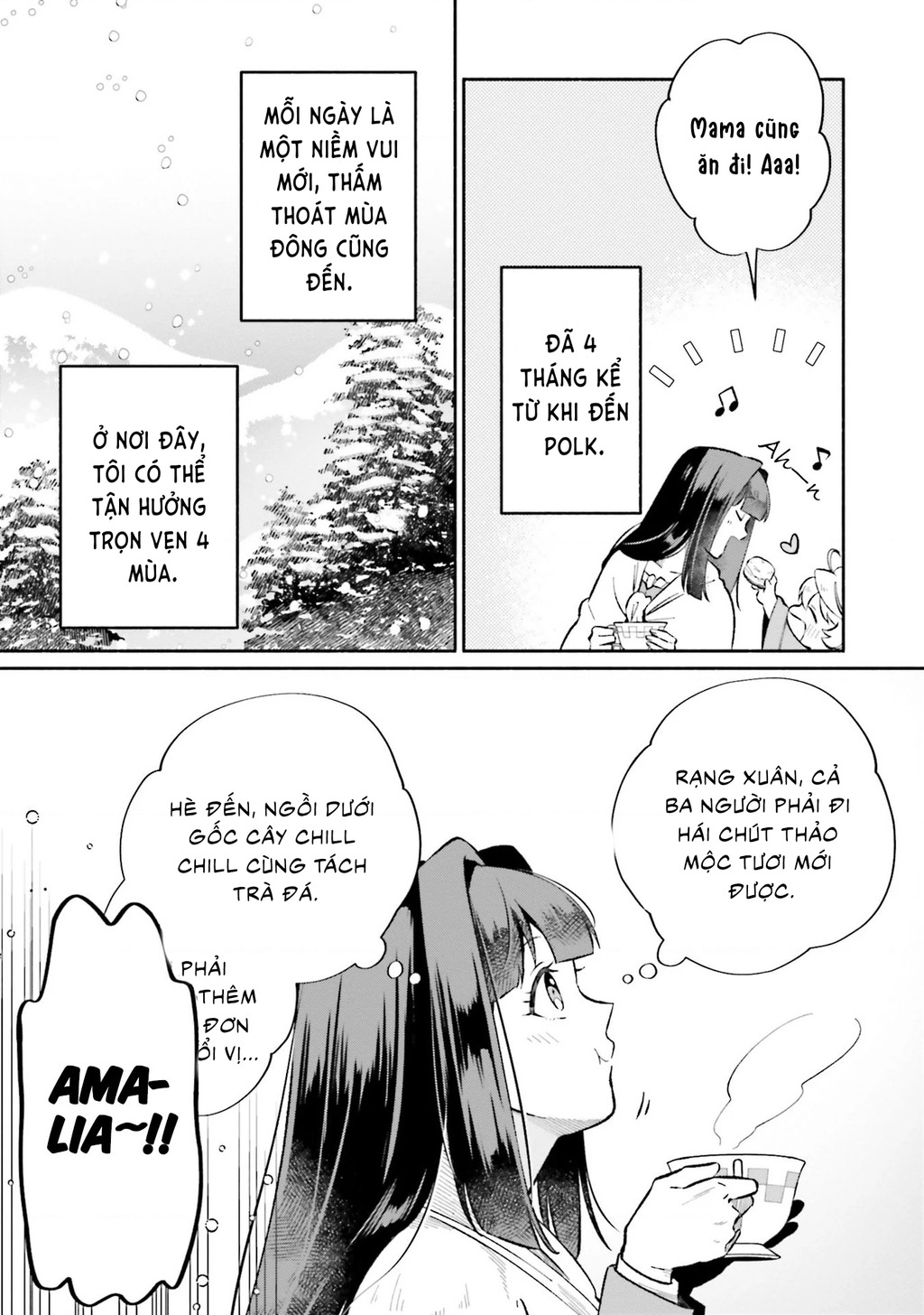 Cuộc Sống Thưởng Trà Của Amalia, Nàng Phù Thủy Bị Lãng Quên Chapter 11 - Trang 2