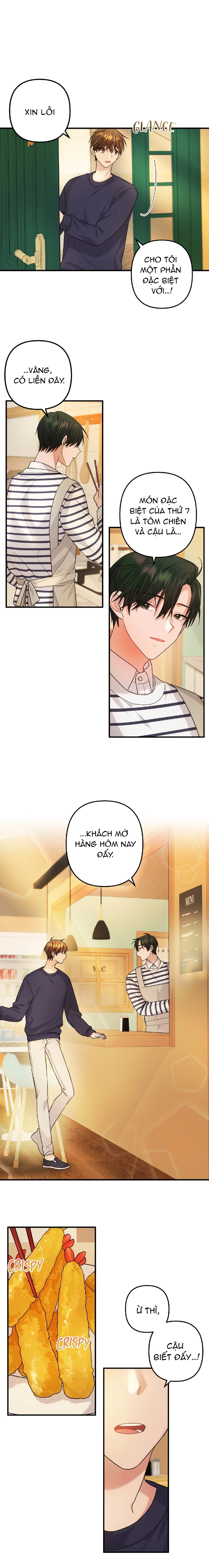 Món Đặc Biệt Thứ Bảy Là Tôm Chiên Chapter 3 - Trang 2