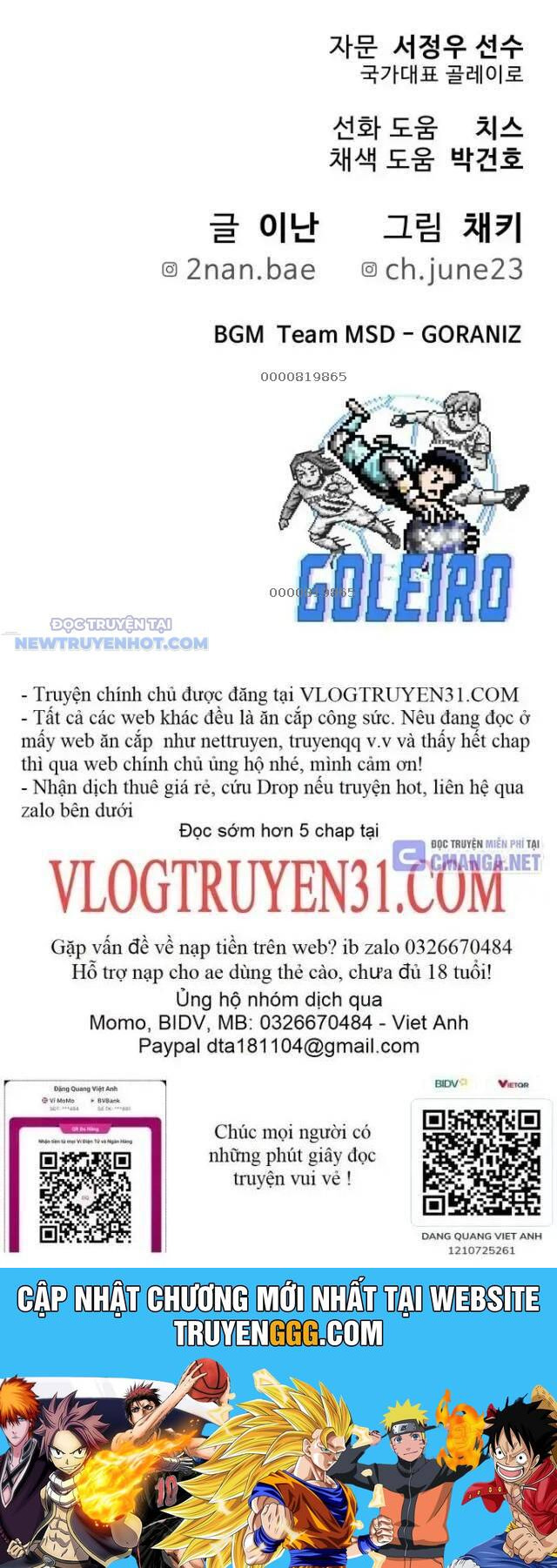 Thủ Môn Chapter 20 - Trang 2