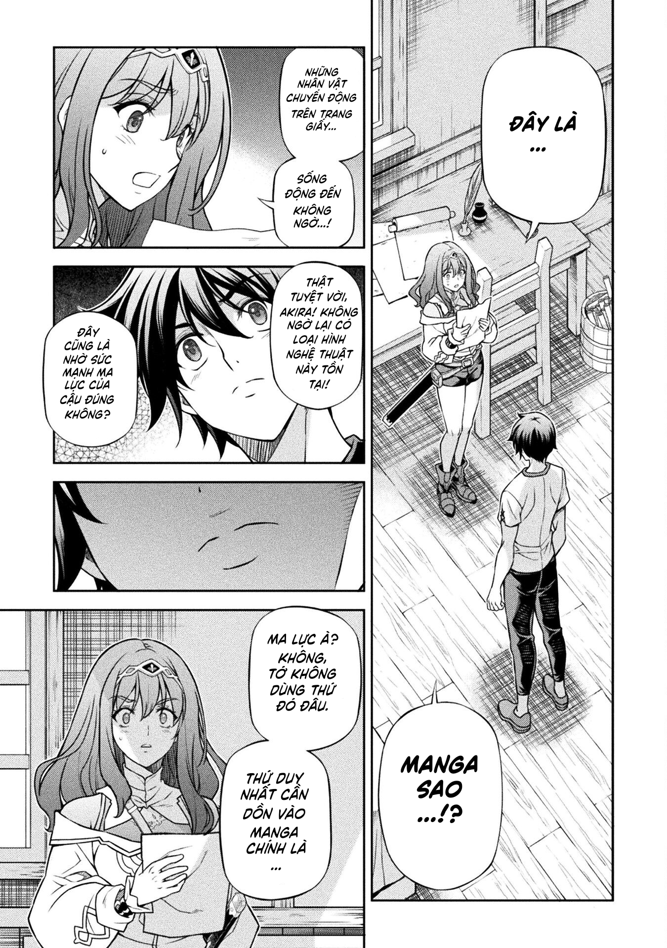 Drawing: Saikyou Mangaka Thông Báo Chuyển Nhà Chapter 120 - Trang 2