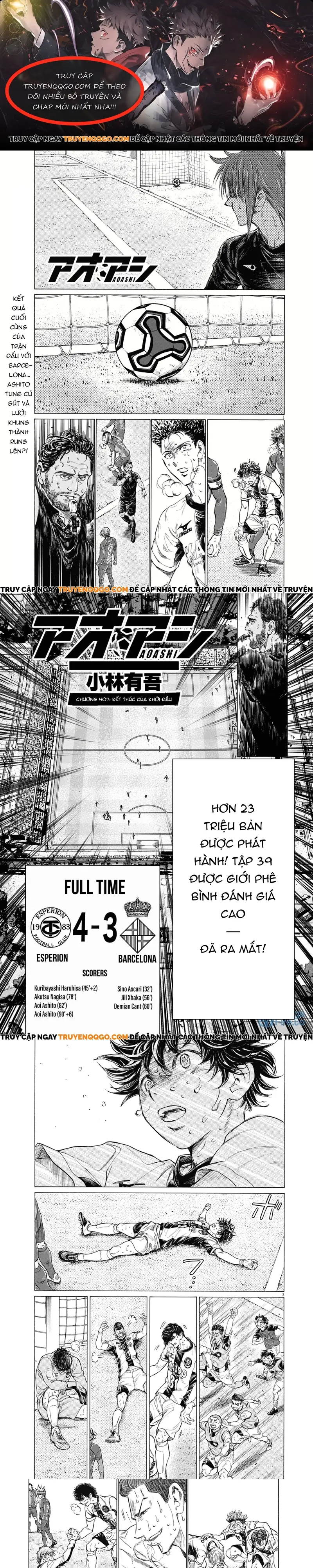 Thiên Tài Bóng Đá Ashito Chapter 407 - Trang 2