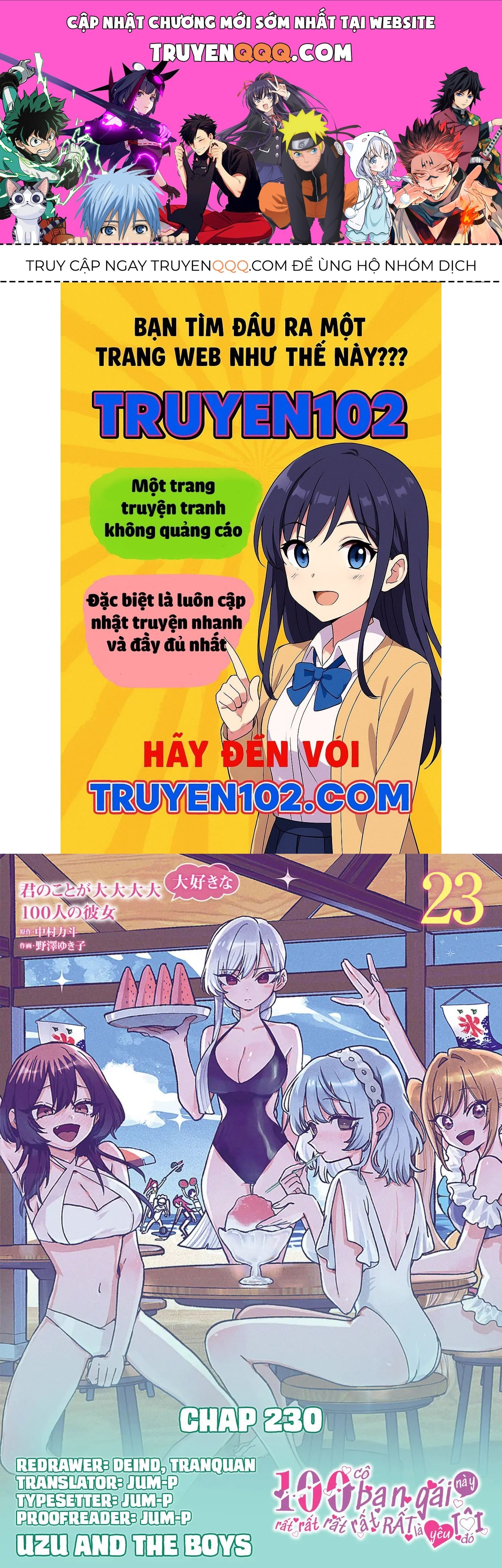 Kimi No Koto Ga Dai Dai Dai Dai Daisuki Na 100-Nin No Kanojo Chapter 230 - Trang 2