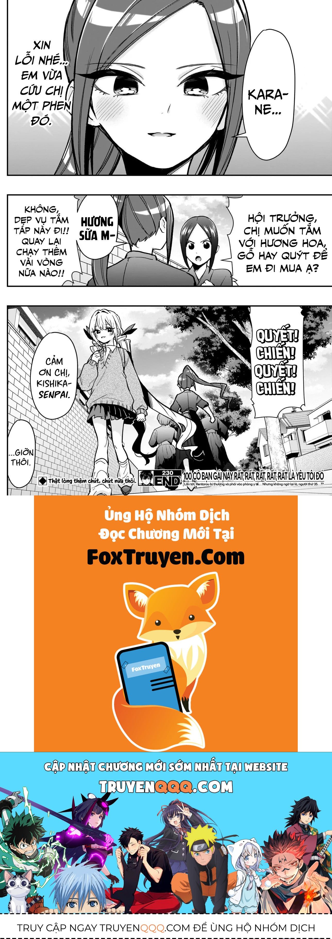 Kimi No Koto Ga Dai Dai Dai Dai Daisuki Na 100-Nin No Kanojo Chapter 230 - Trang 2