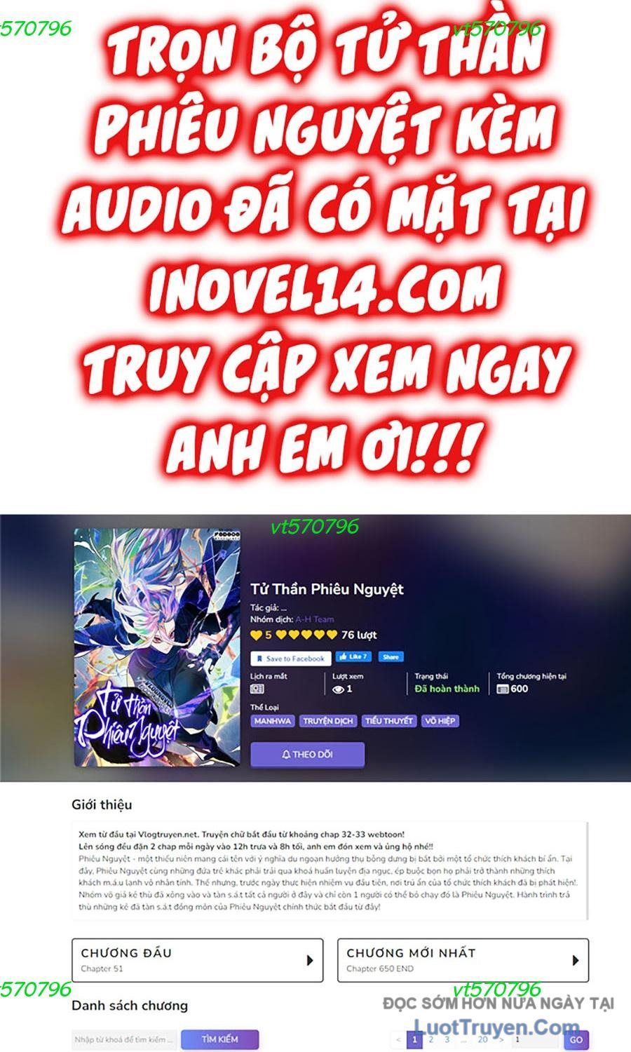 Tử Thần Phiêu Nguyệt Chapter 108 - Trang 2