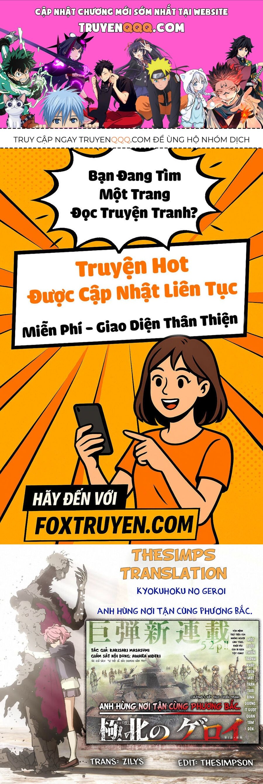 Anh Hùng Nơi Tận Cùng Phương Bắc. Chapter 6 - Trang 2