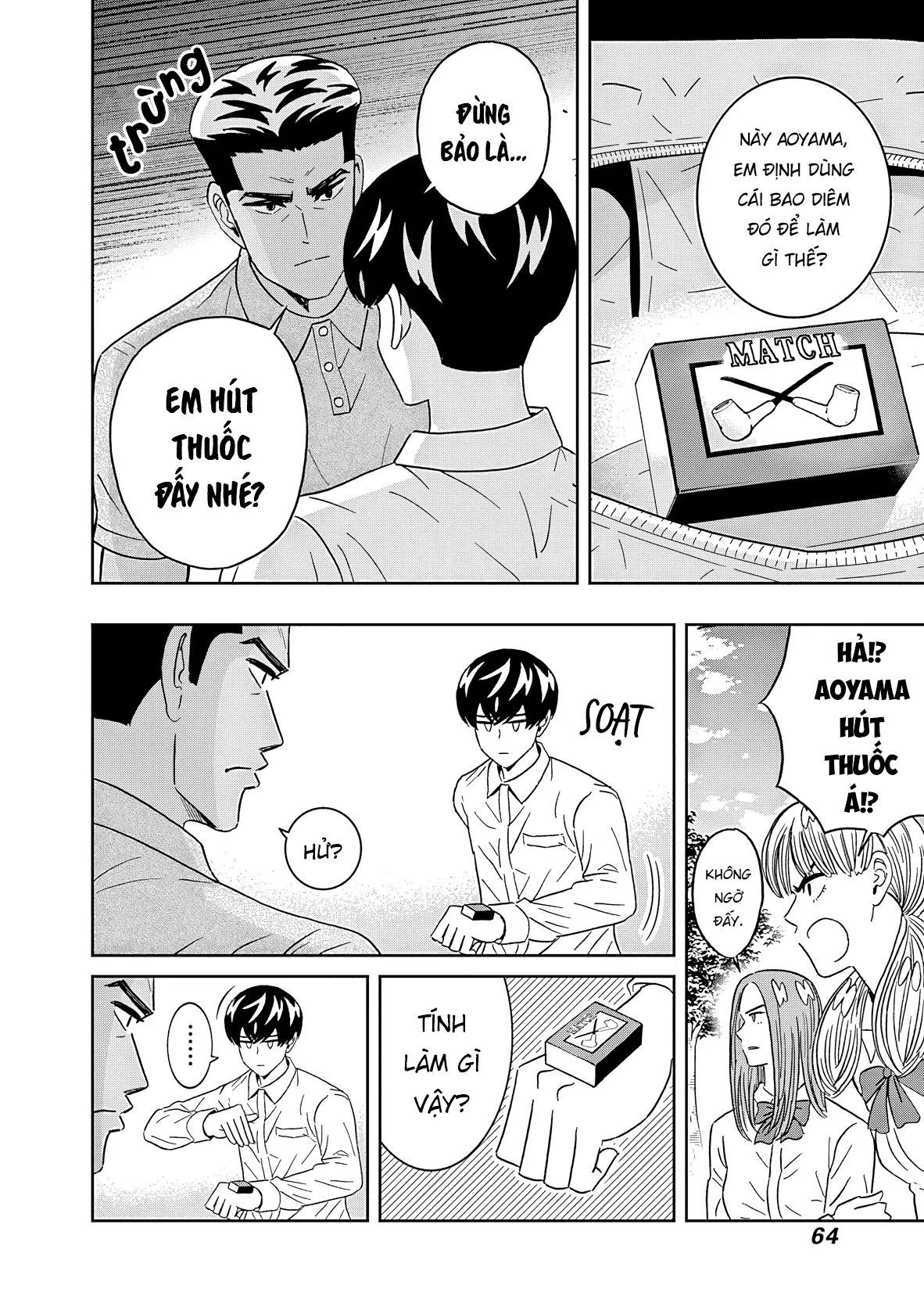 Chàng Trai Sạch Sẽ! Aoyama-Kun Chapter 62 - Trang 2