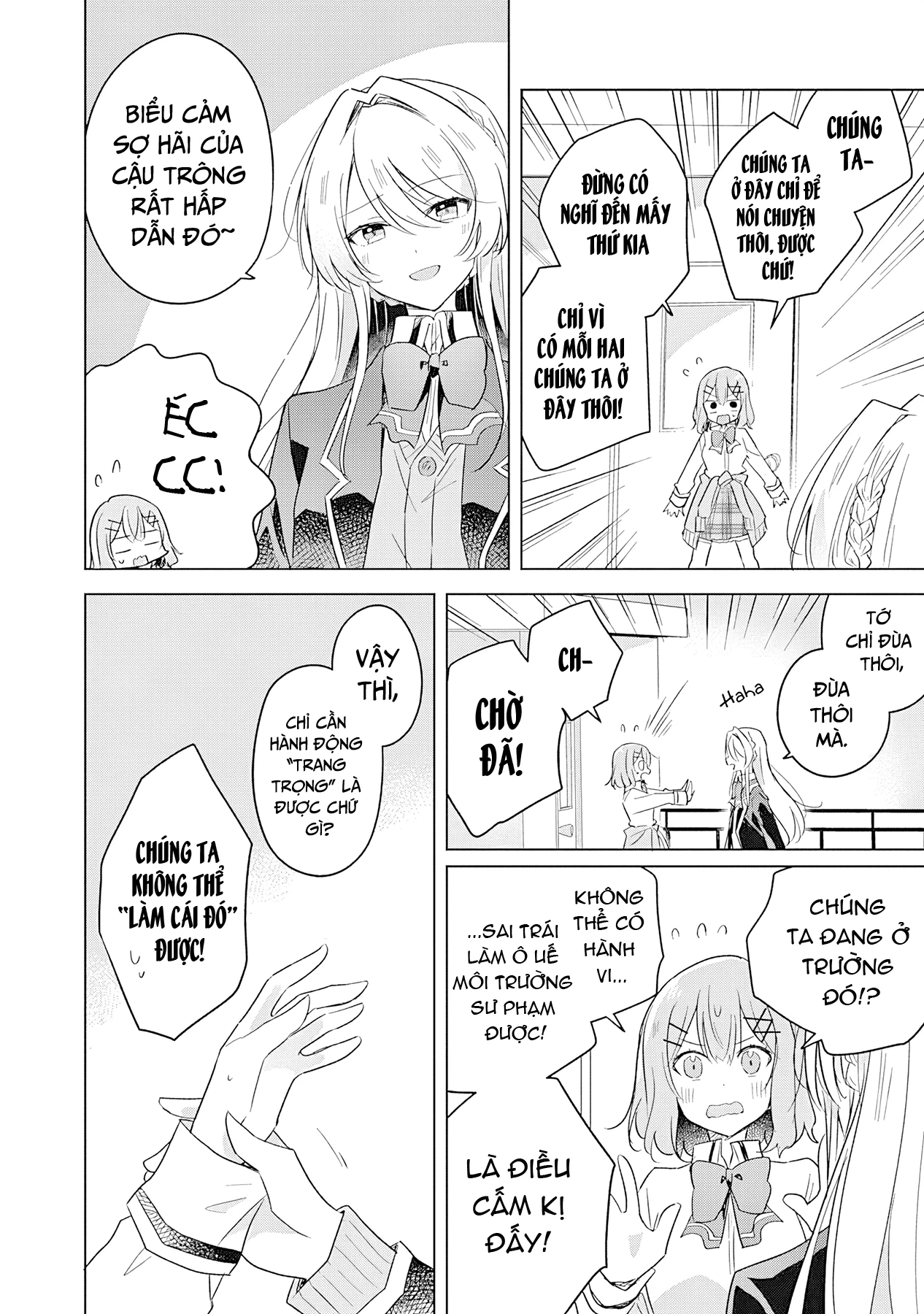 Tôi mà làm người yêu của các người á? Không thể nào!? (Hoặc là có!?) Chapter 10 - Trang 2