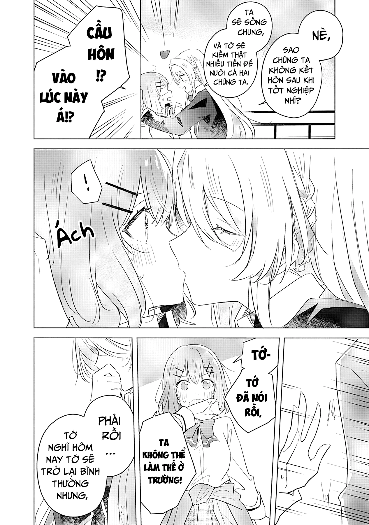 Tôi mà làm người yêu của các người á? Không thể nào!? (Hoặc là có!?) Chapter 10 - Trang 2