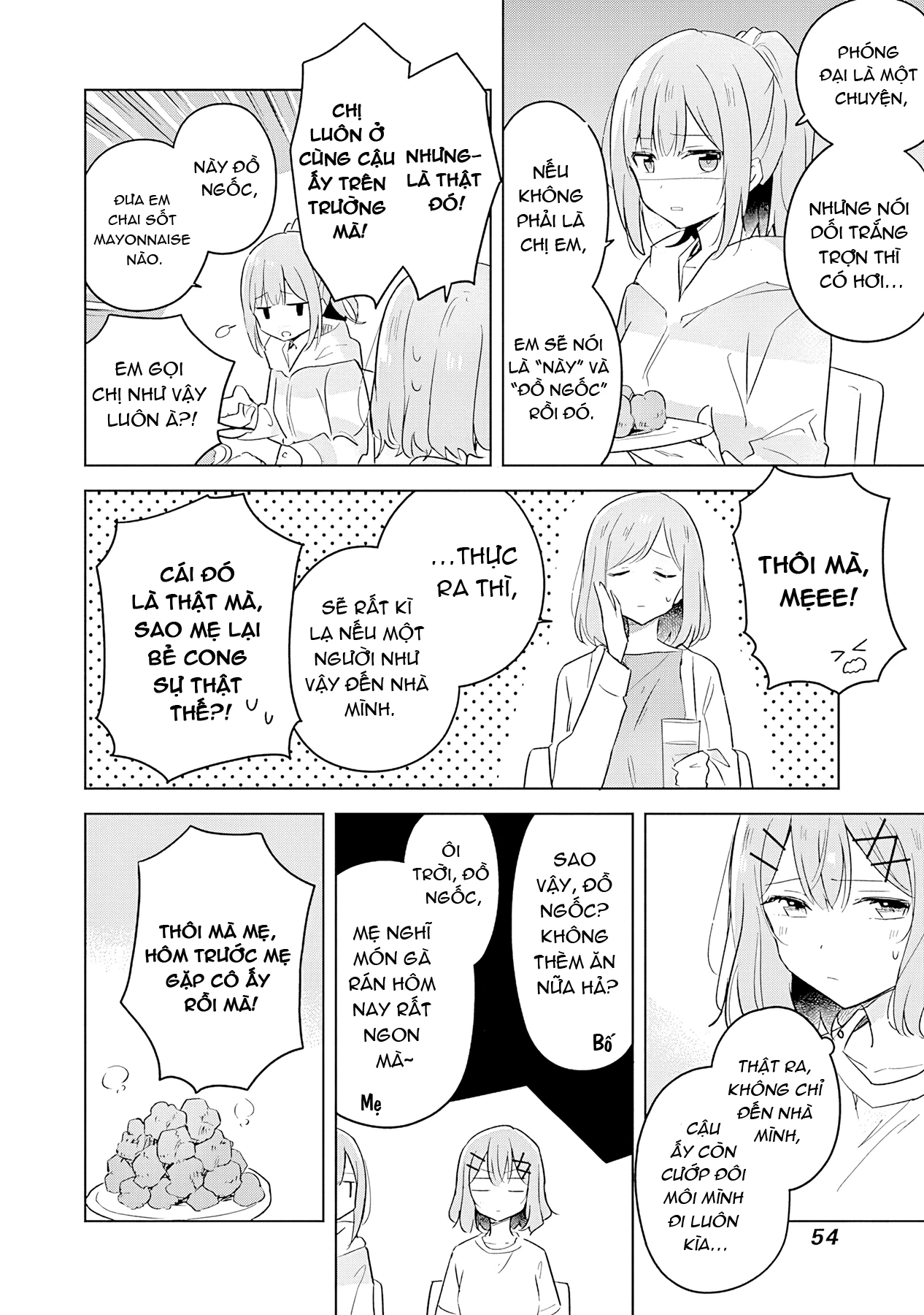 Tôi mà làm người yêu của các người á? Không thể nào!? (Hoặc là có!?) Chapter 10 - Trang 2