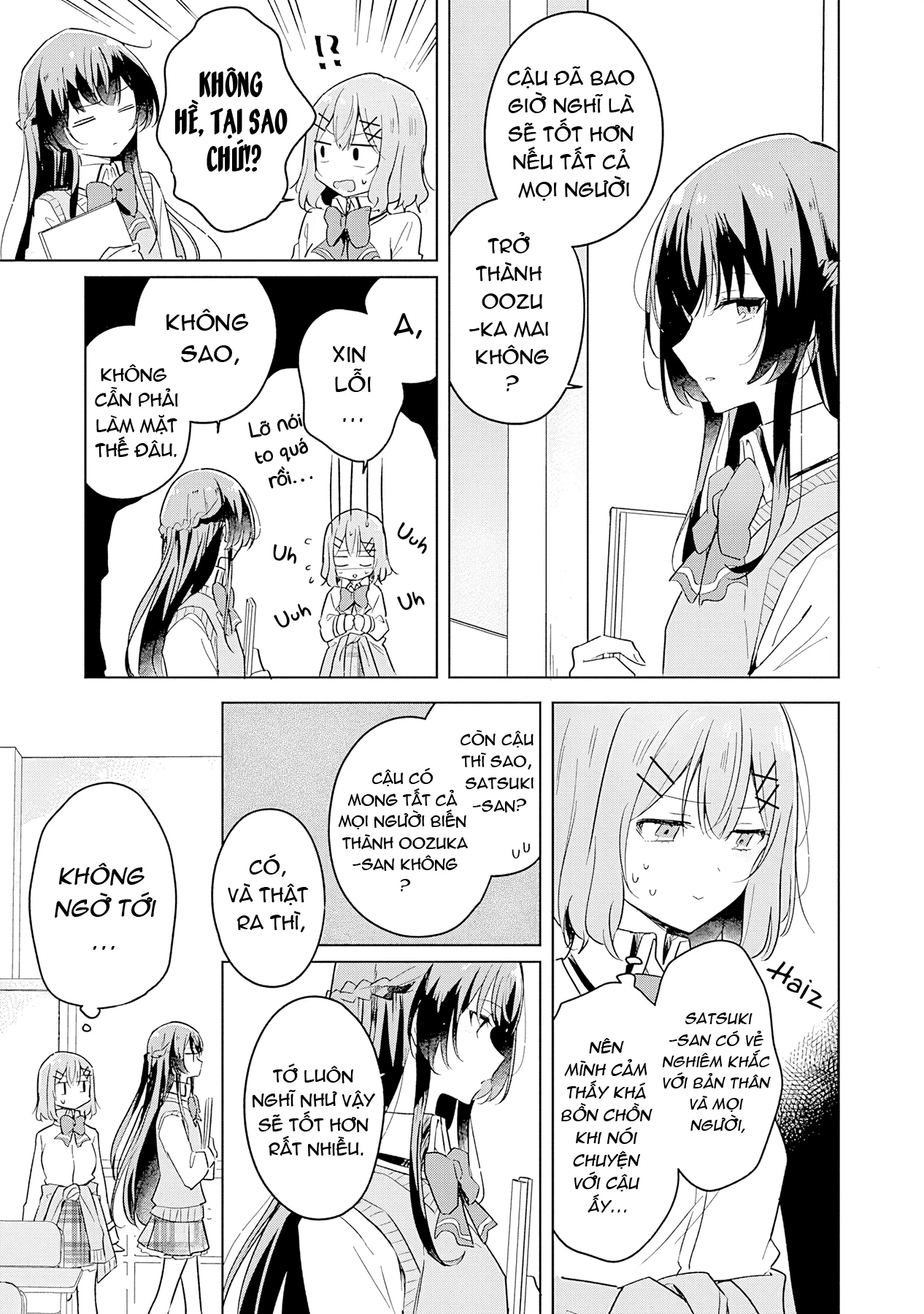 Tôi mà làm người yêu của các người á? Không thể nào!? (Hoặc là có!?) Chapter 10 - Trang 2