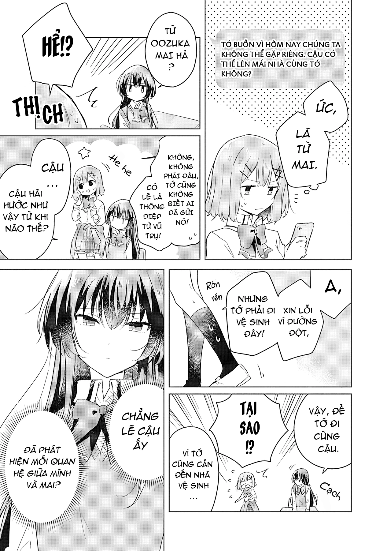 Tôi mà làm người yêu của các người á? Không thể nào!? (Hoặc là có!?) Chapter 10 - Trang 2