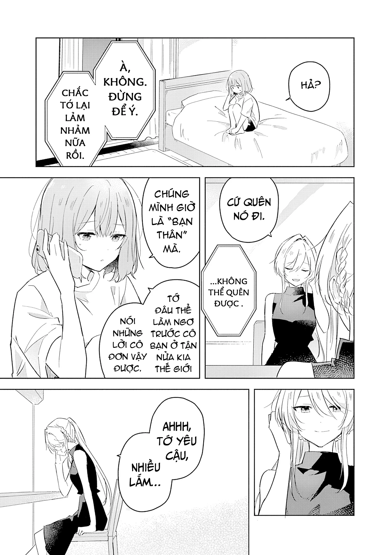 Tôi mà làm người yêu của các người á? Không thể nào!? (Hoặc là có!?) Chapter 12 - Trang 2