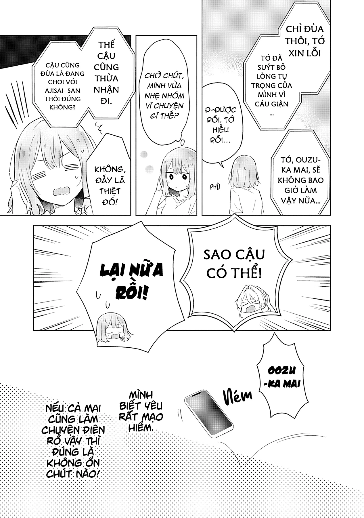 Tôi mà làm người yêu của các người á? Không thể nào!? (Hoặc là có!?) Chapter 12 - Trang 2
