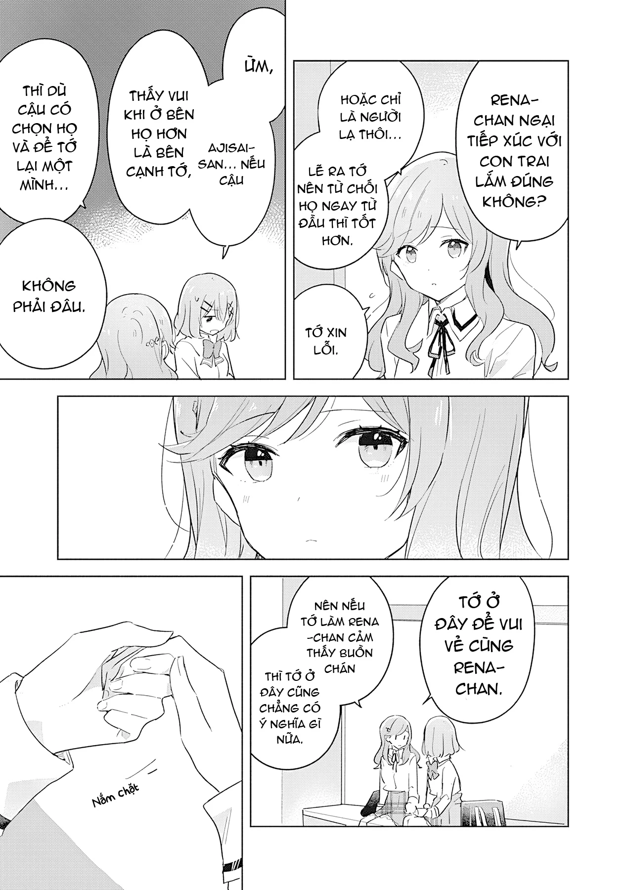 Tôi mà làm người yêu của các người á? Không thể nào!? (Hoặc là có!?) Chapter 12 - Trang 2