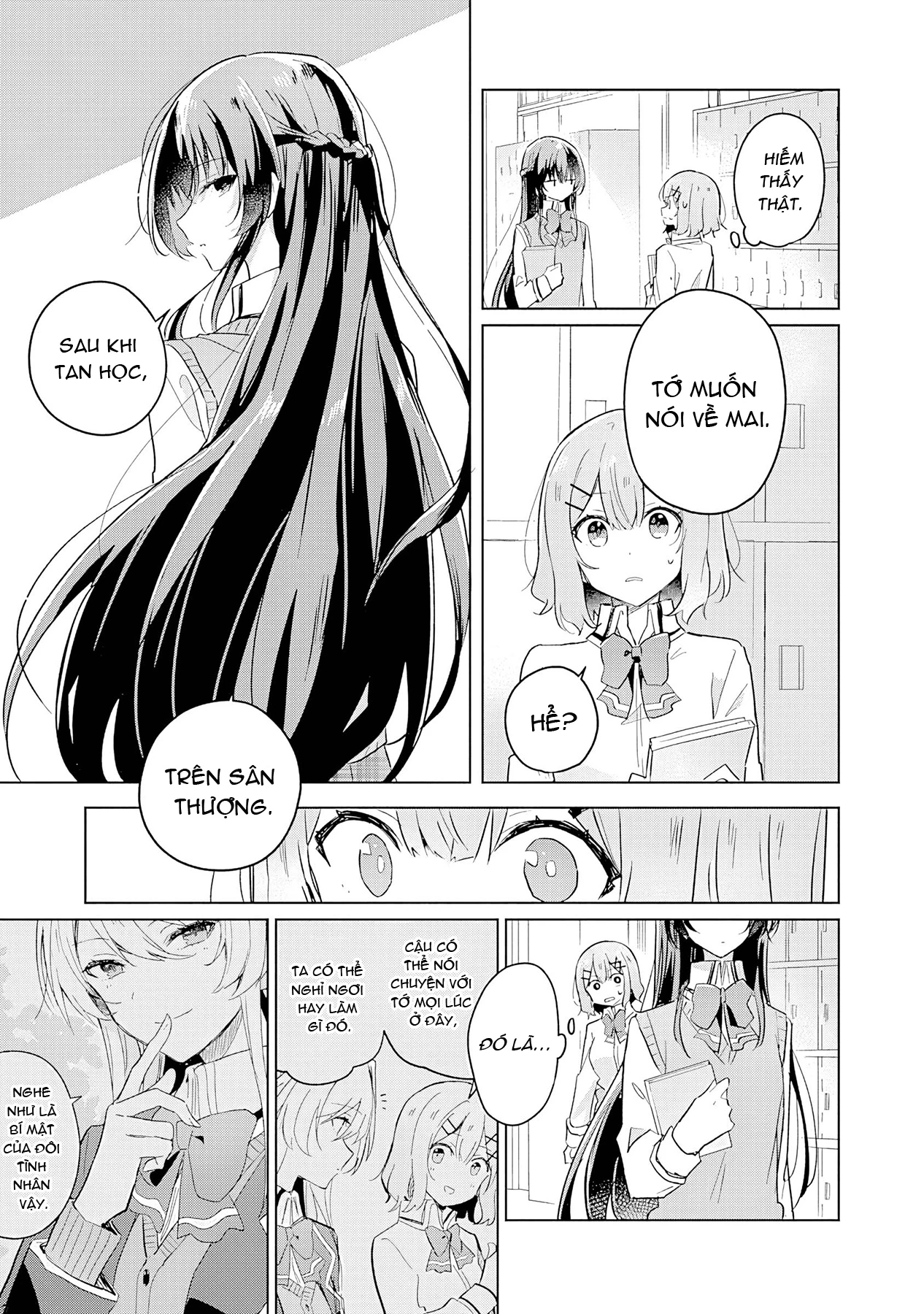 Tôi mà làm người yêu của các người á? Không thể nào!? (Hoặc là có!?) Chapter 15 - Trang 2