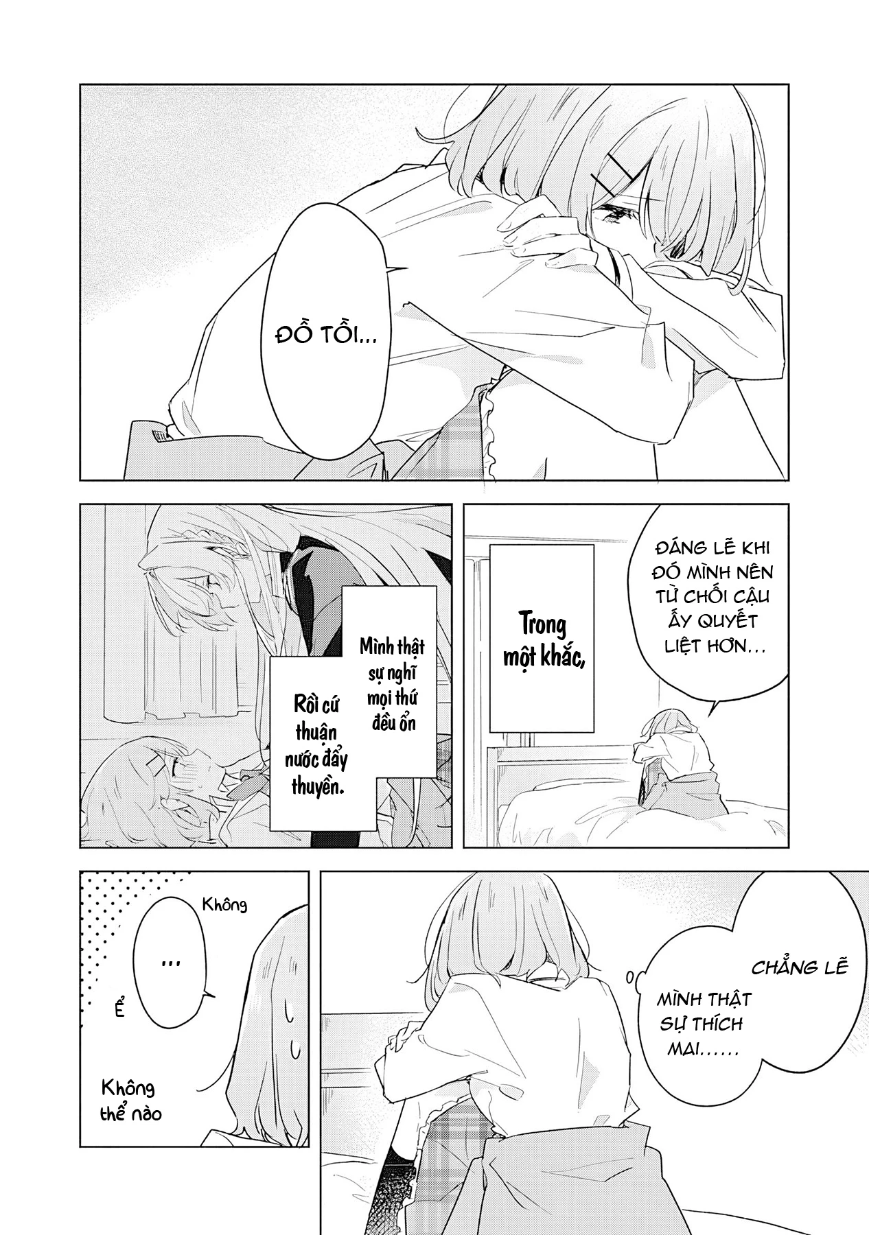 Tôi mà làm người yêu của các người á? Không thể nào!? (Hoặc là có!?) Chapter 15 - Trang 2