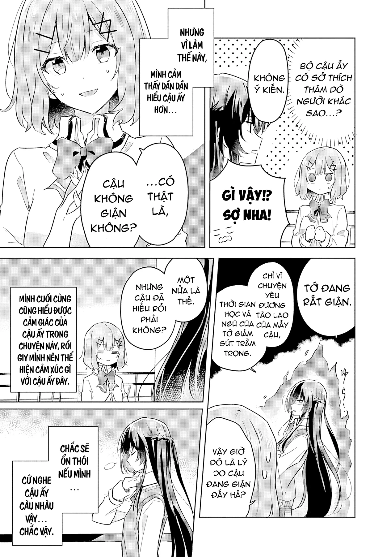 Tôi mà làm người yêu của các người á? Không thể nào!? (Hoặc là có!?) Chapter 16 - Trang 2