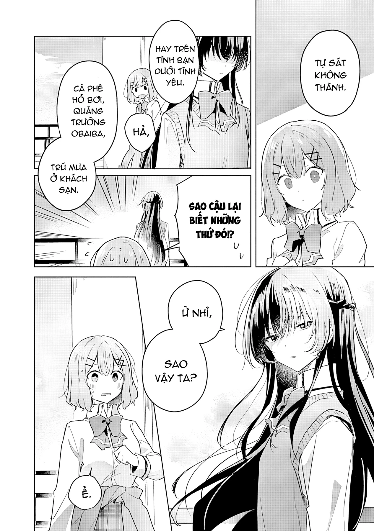 Tôi mà làm người yêu của các người á? Không thể nào!? (Hoặc là có!?) Chapter 16 - Trang 2
