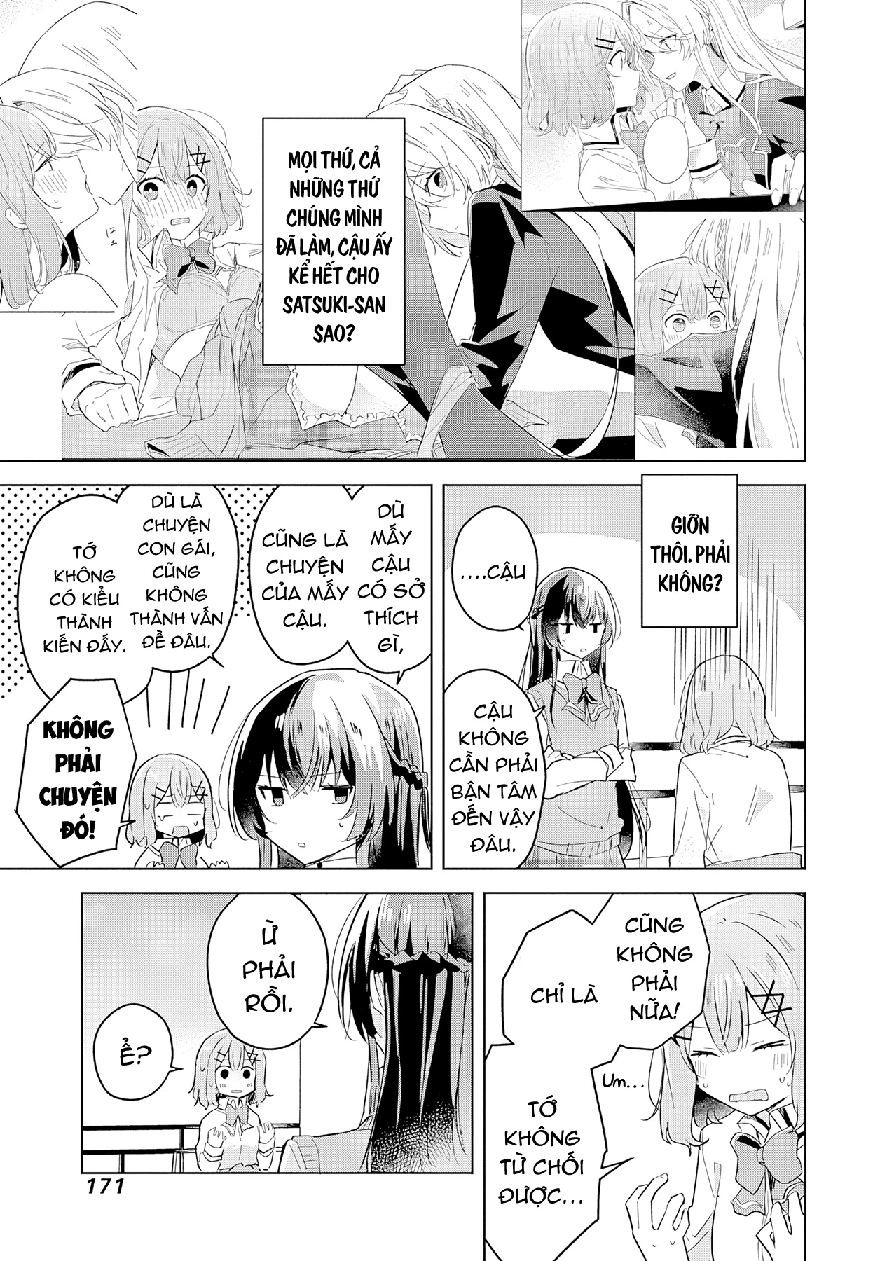 Tôi mà làm người yêu của các người á? Không thể nào!? (Hoặc là có!?) Chapter 16 - Trang 2