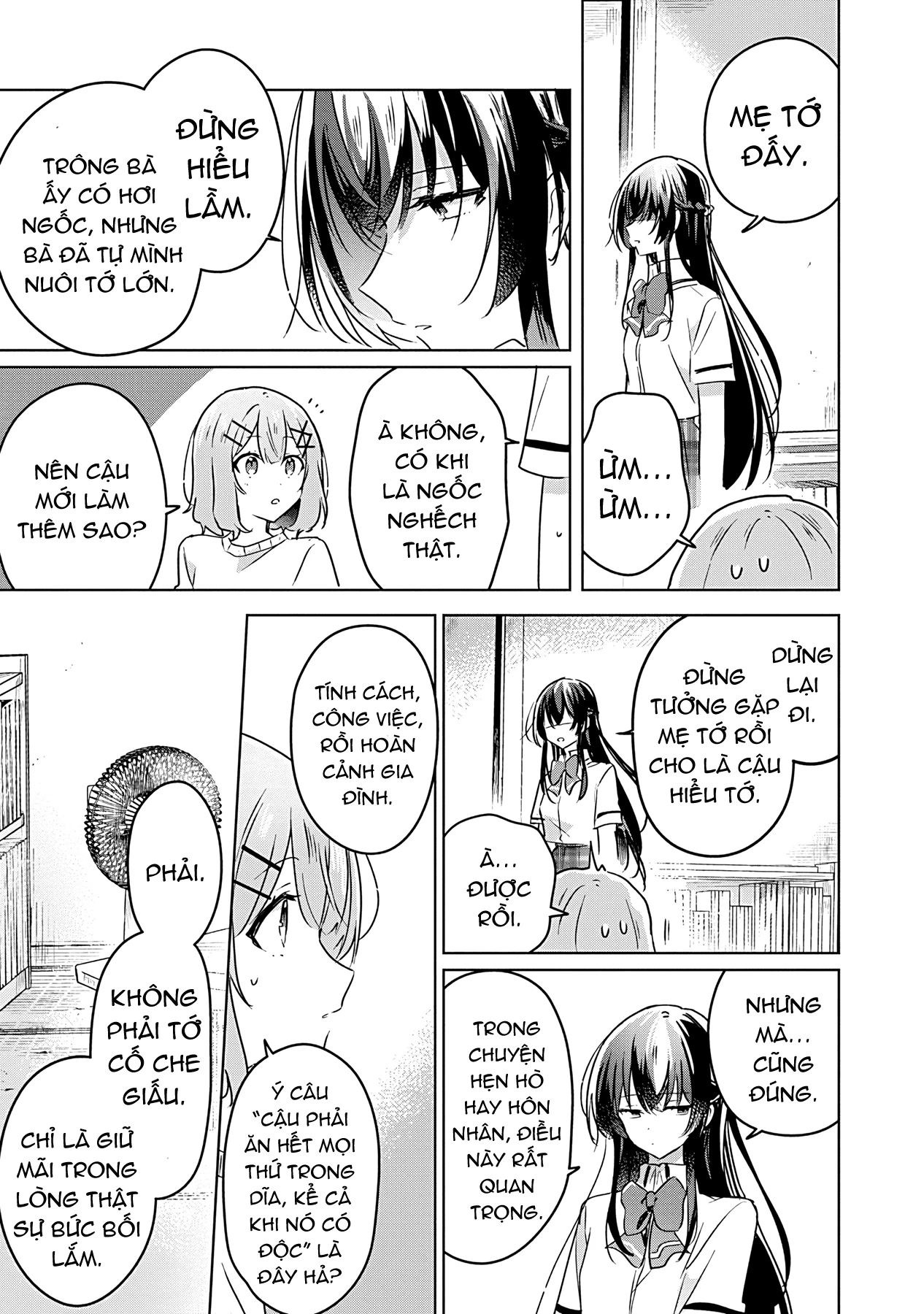 Tôi mà làm người yêu của các người á? Không thể nào!? (Hoặc là có!?) Chapter 24 - Trang 2