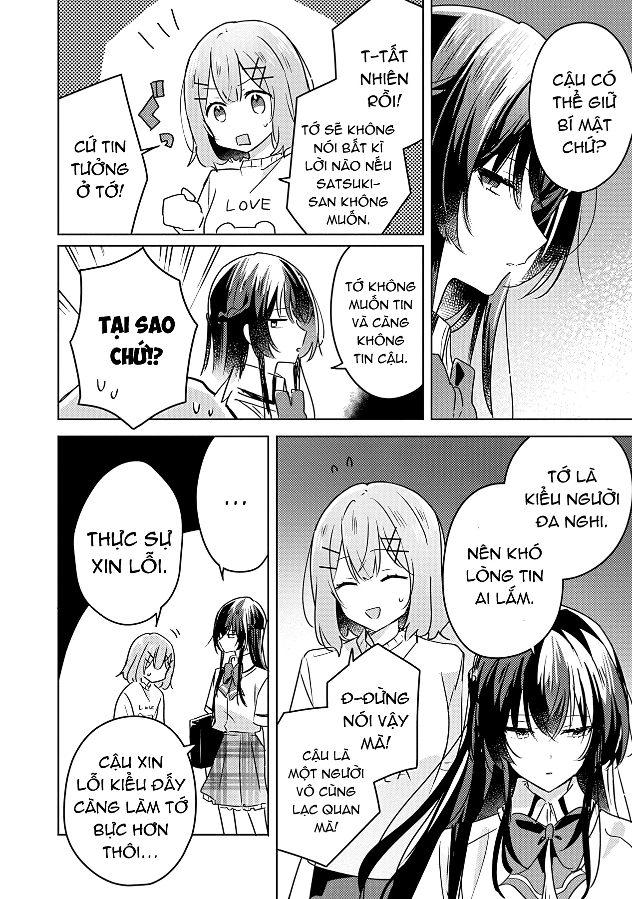 Tôi mà làm người yêu của các người á? Không thể nào!? (Hoặc là có!?) Chapter 24 - Trang 2