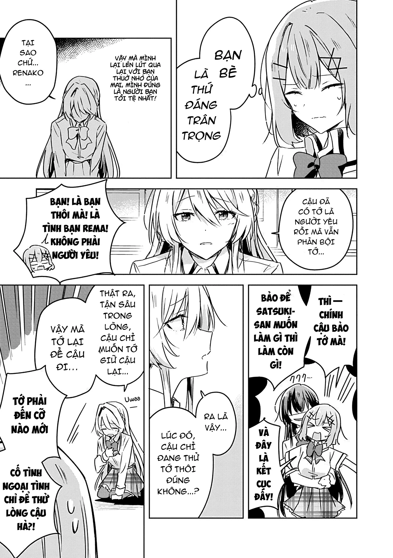 Tôi mà làm người yêu của các người á? Không thể nào!? (Hoặc là có!?) Chapter 30 - Trang 2
