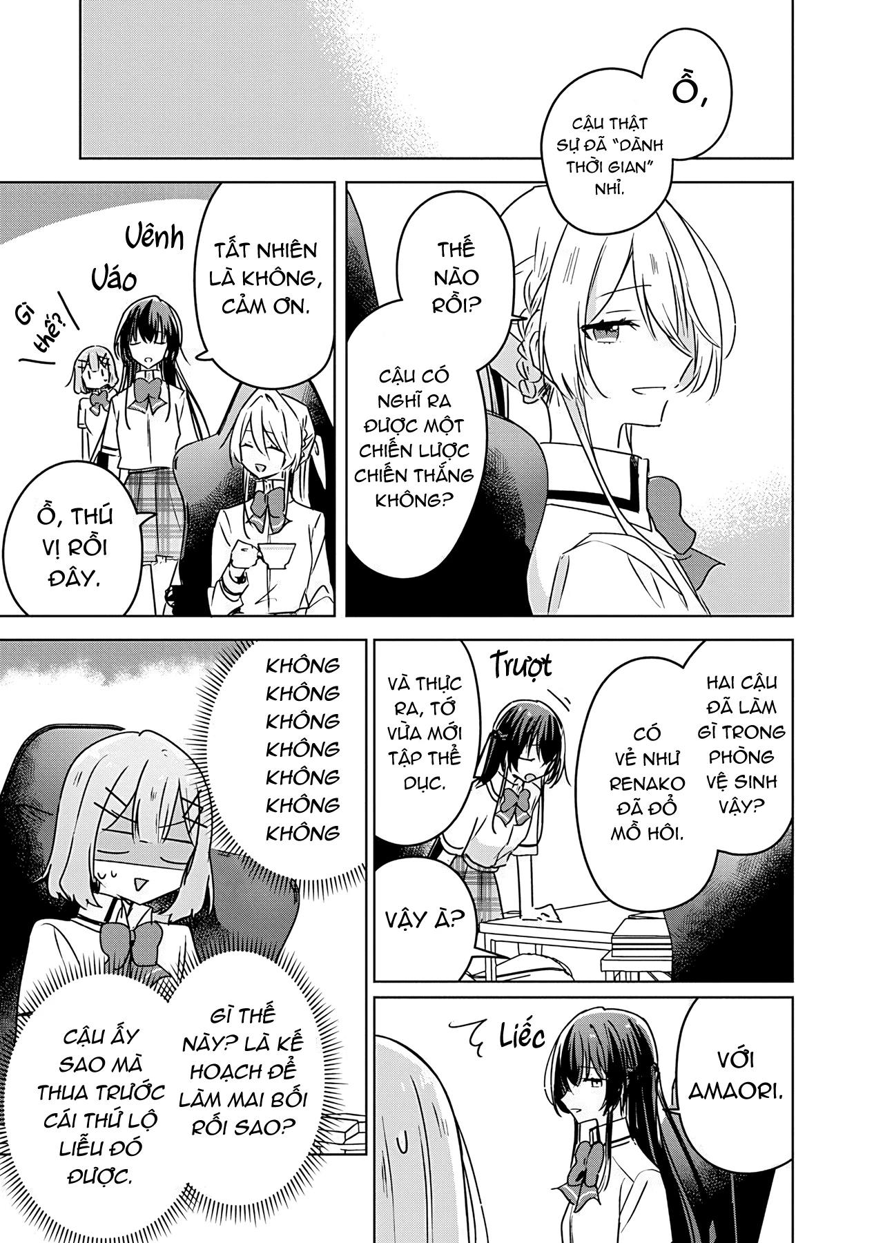 Tôi mà làm người yêu của các người á? Không thể nào!? (Hoặc là có!?) Chapter 35 - Trang 2