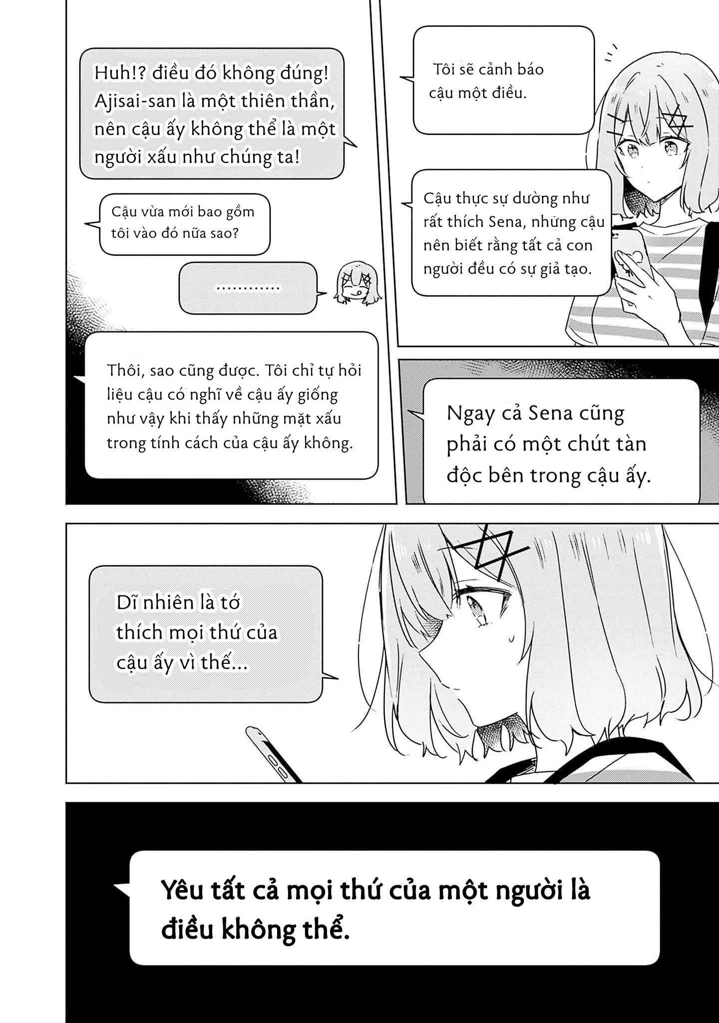 Tôi mà làm người yêu của các người á? Không thể nào!? (Hoặc là có!?) Chapter 42 - Trang 2