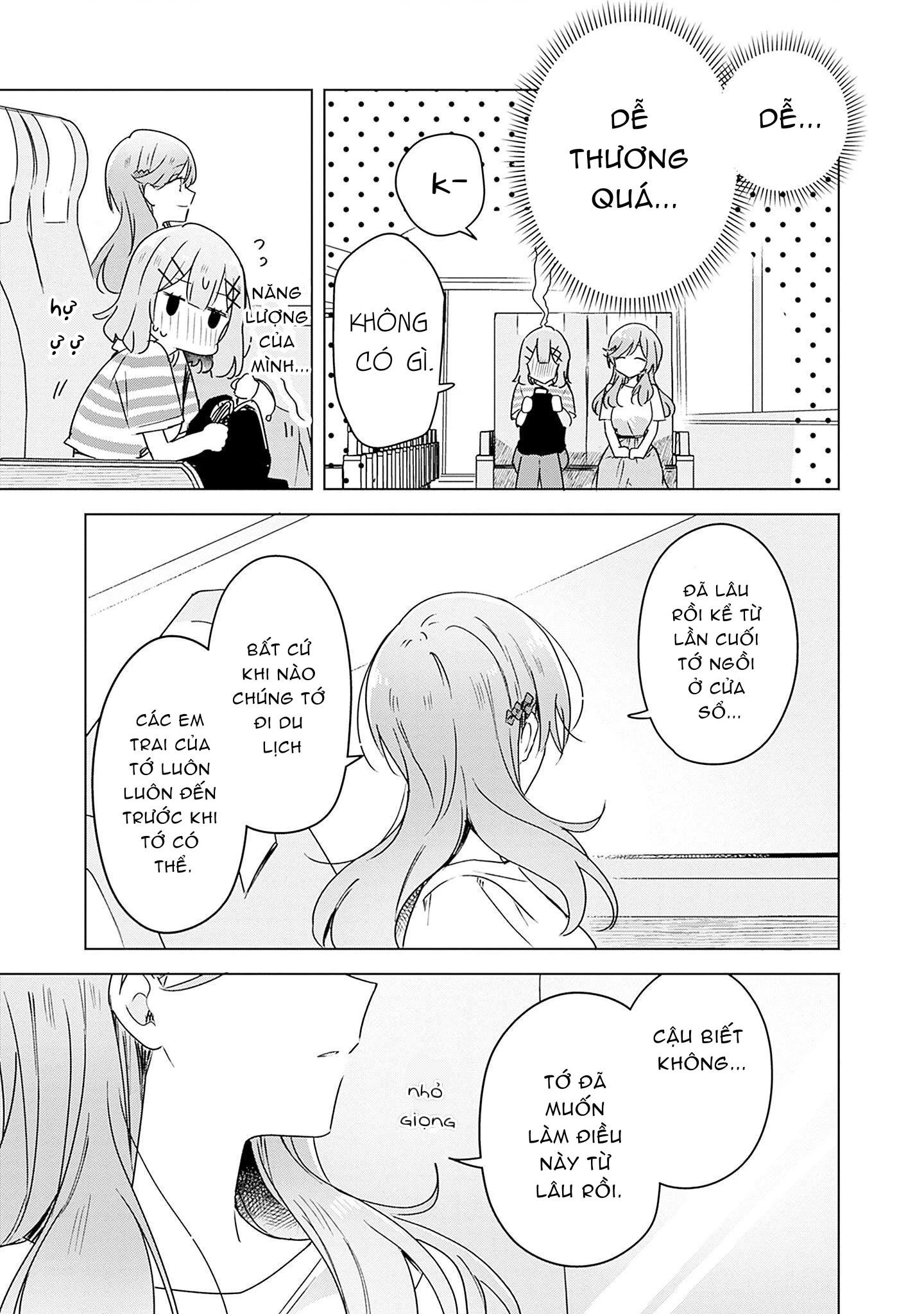 Tôi mà làm người yêu của các người á? Không thể nào!? (Hoặc là có!?) Chapter 42 - Trang 2