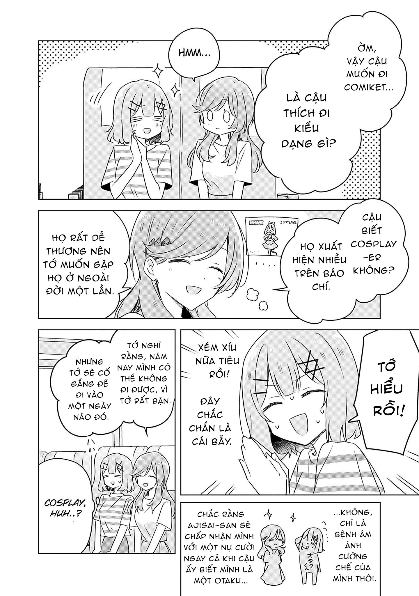 Tôi mà làm người yêu của các người á? Không thể nào!? (Hoặc là có!?) Chapter 43 - Trang 2