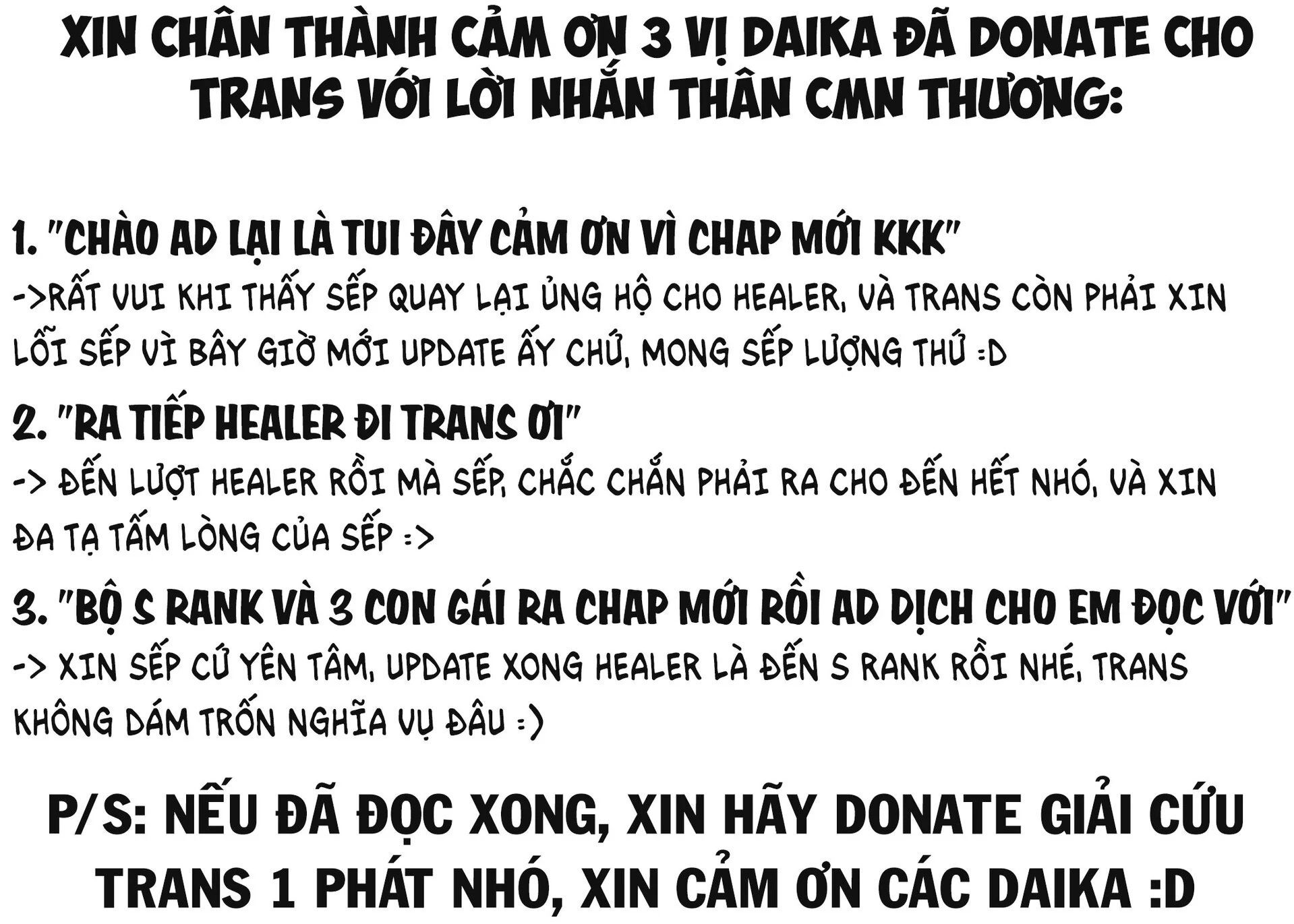 Là Healer Nhưng Lại Có Mặt Trên Chiến Trường Chapter 79 - Trang 2