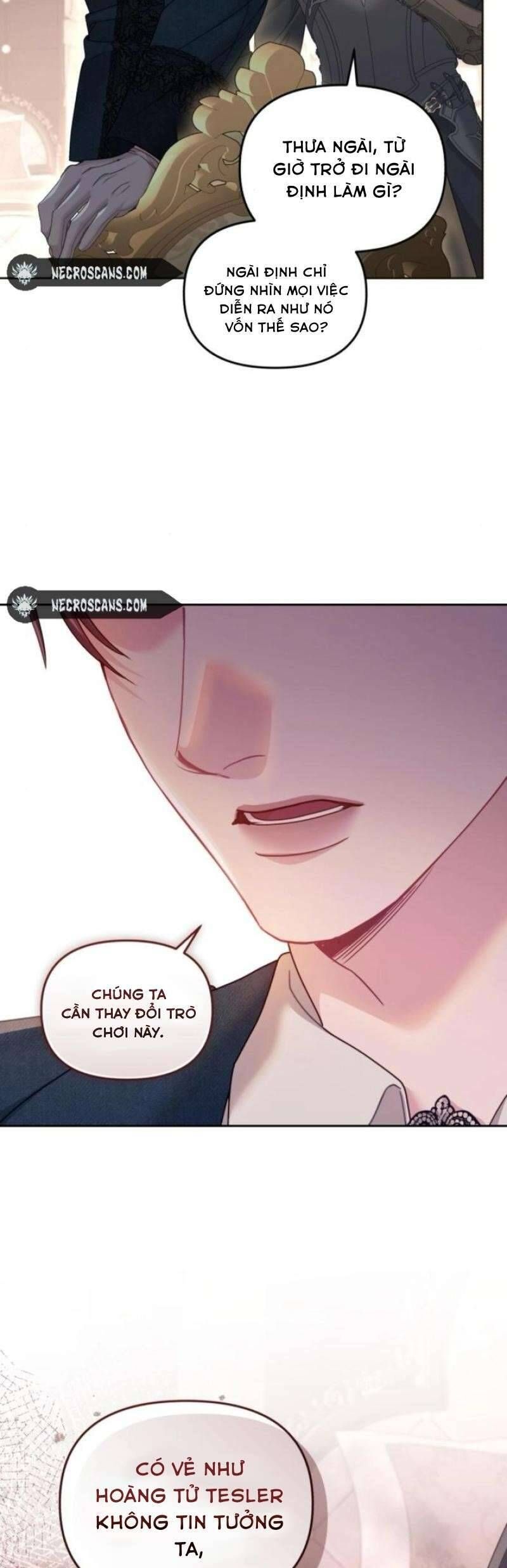 Tuy Là Hoàng Hậu Thay Thế Nhưng Tôi Lại Đánh Mất Đêm Đầu Tiên Chapter 23 - Trang 2