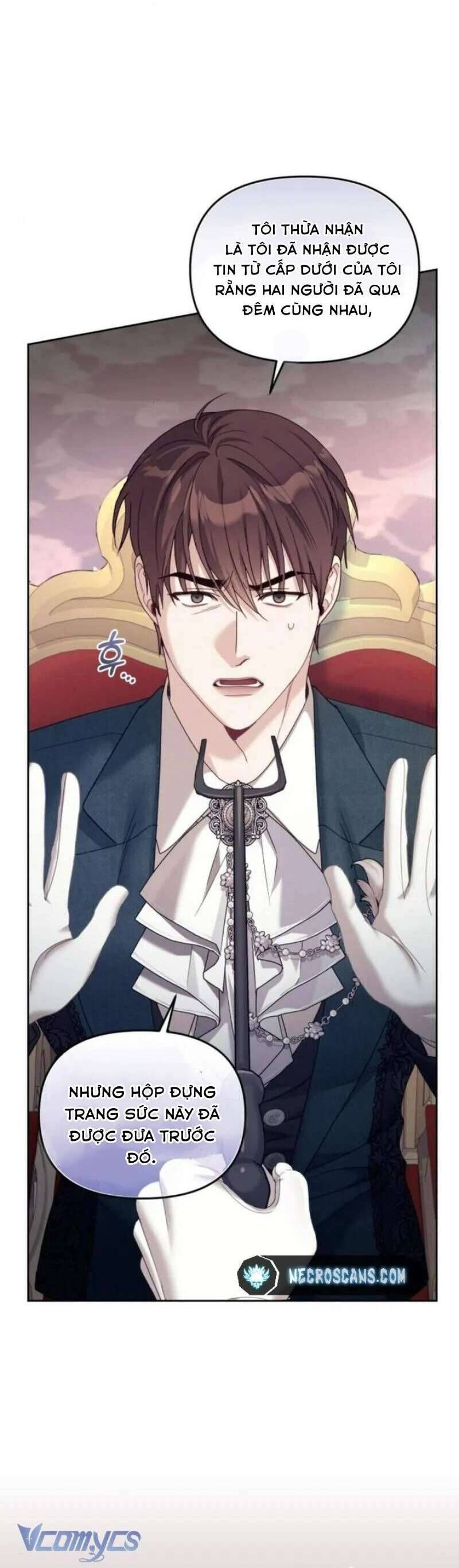 Tuy Là Hoàng Hậu Thay Thế Nhưng Tôi Lại Đánh Mất Đêm Đầu Tiên Chapter 24 - Trang 2