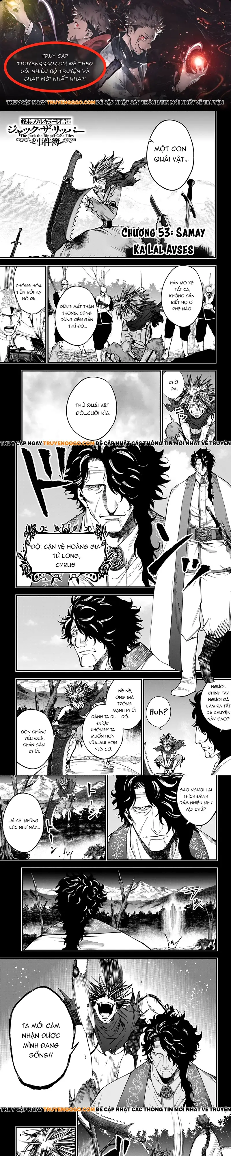 Ngoại Truyện Shuumatsu No Valkyrie – Hồ Sơ Vụ Án Jack Đồ Tể Chapter 53 - Trang 2
