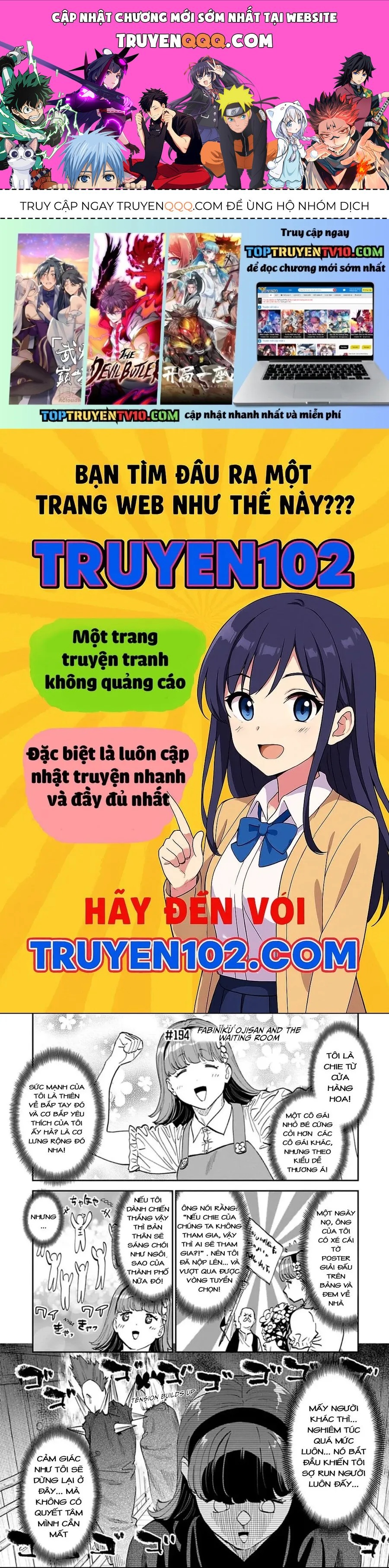 Fantasy Bishoujo Juniku Ojisan To Chapter 194 - Trang 2