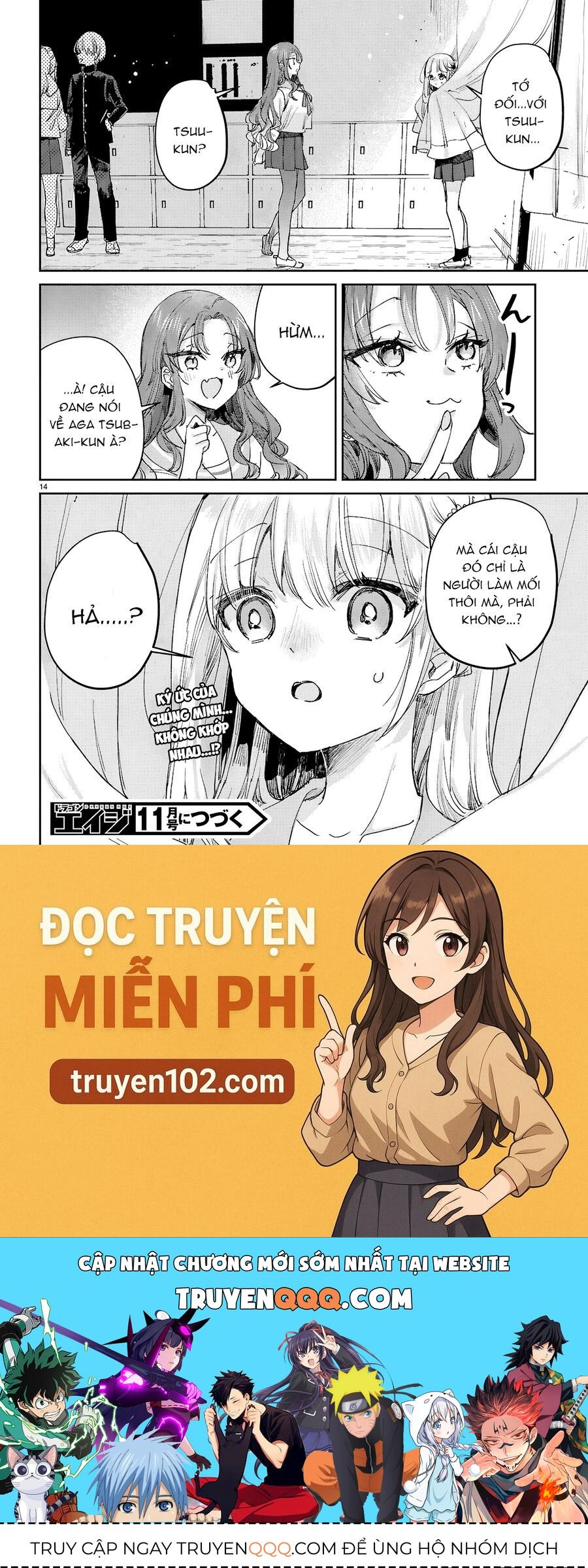 Thanh Xuân Là Một Vòng Lặp Hình Tam Giác Chapter 7 - Trang 2