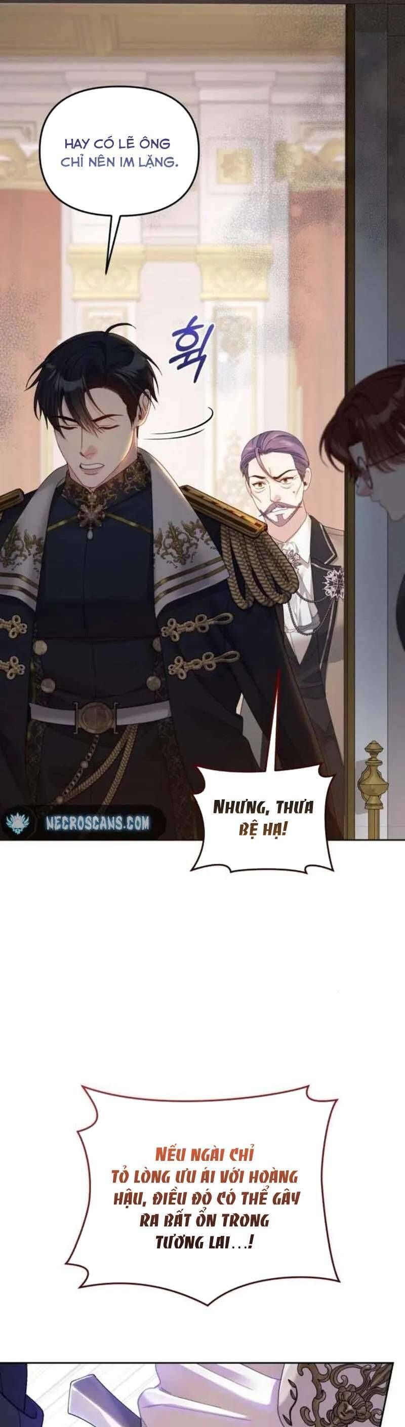 Tuy Là Hoàng Hậu Thay Thế Nhưng Tôi Lại Đánh Mất Đêm Đầu Tiên Chapter 25 - Trang 2