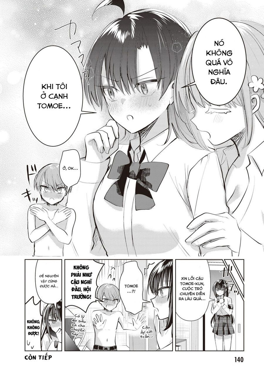 Kotowarenai Kaichou Wa Tomoe-Kun Ni Dake Shite Agetai Chapter 12 - Trang 2
