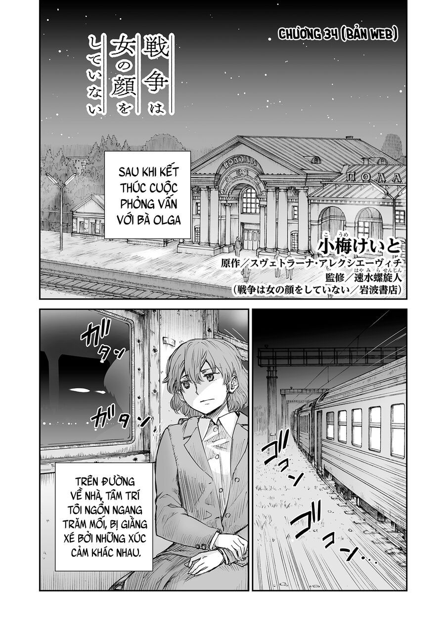 Chiến Tranh Không Có Một Khuôn Mặt Phụ Nữ Chapter 34.2 - Trang 2