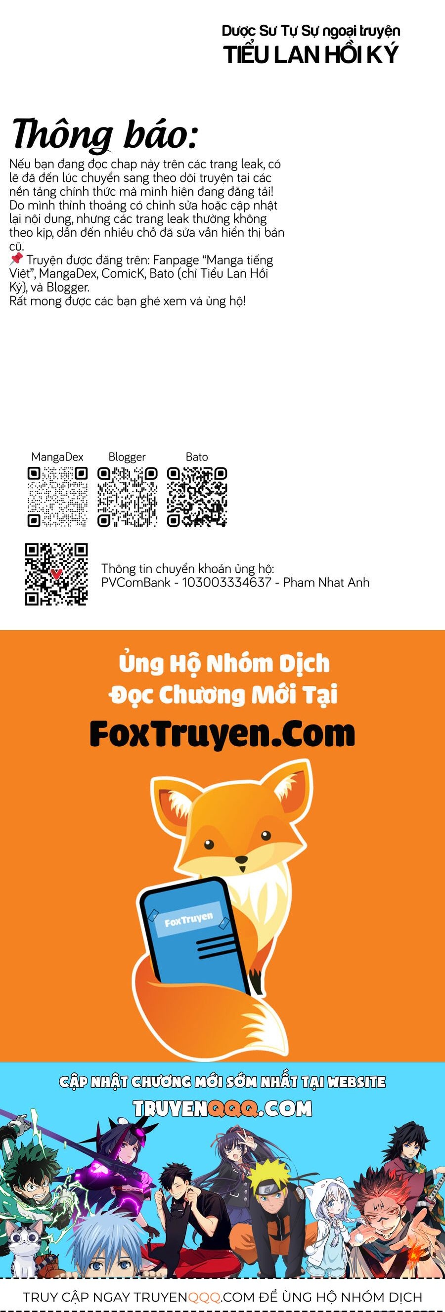 Dược Sư Tự Sự Ngoại Truyện: Tiểu Lan Hồi Ký Chapter 6 - Trang 2