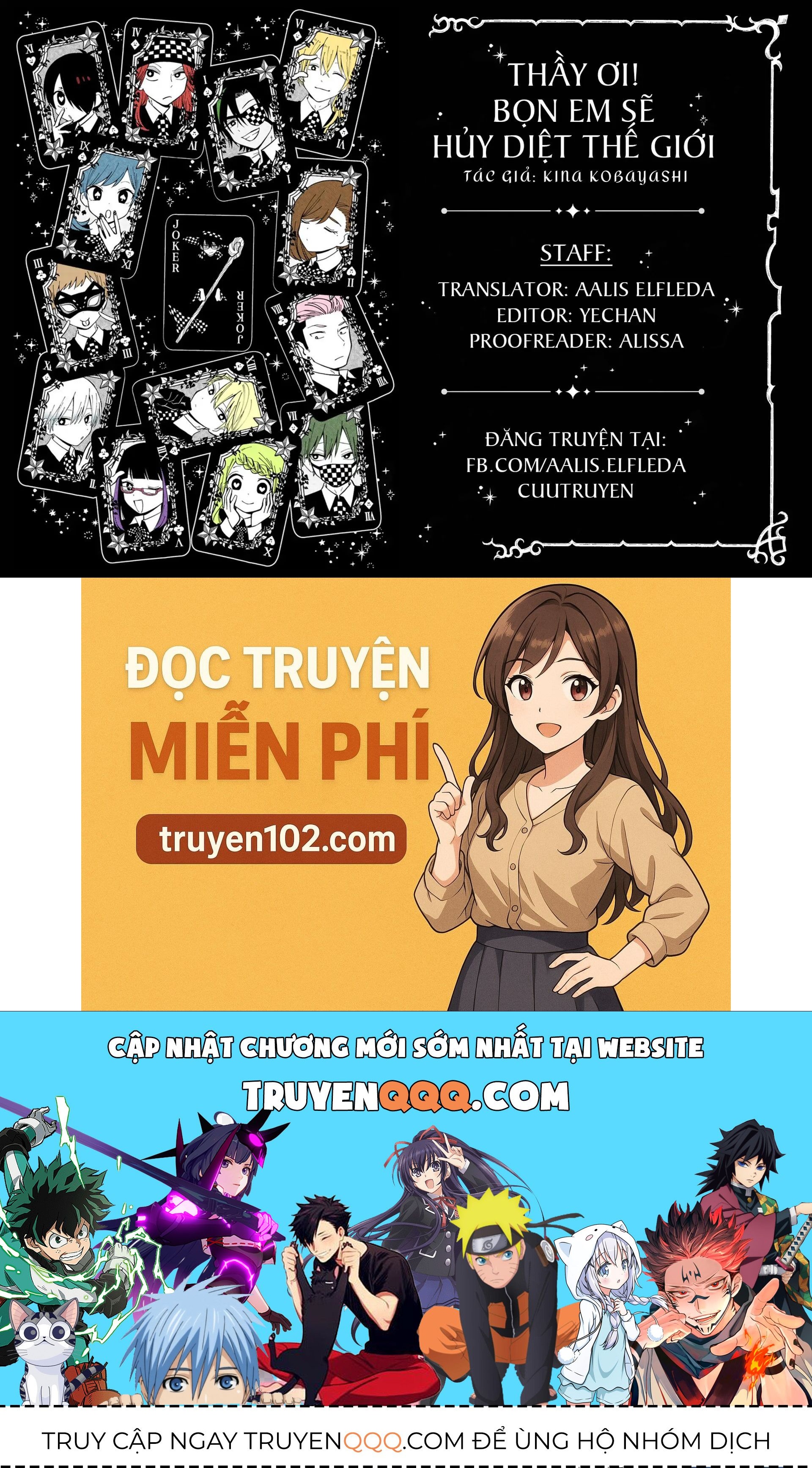 Thầy Ơi! Bọn Em Sẽ Hủy Diệt Thế Giới Chapter 18 - Trang 2