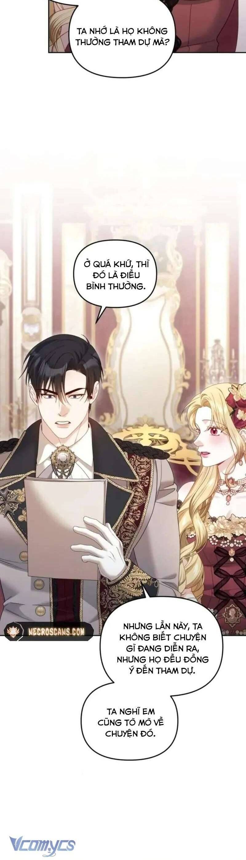 Tuy Là Hoàng Hậu Thay Thế Nhưng Tôi Lại Đánh Mất Đêm Đầu Tiên Chapter 27 - Trang 2