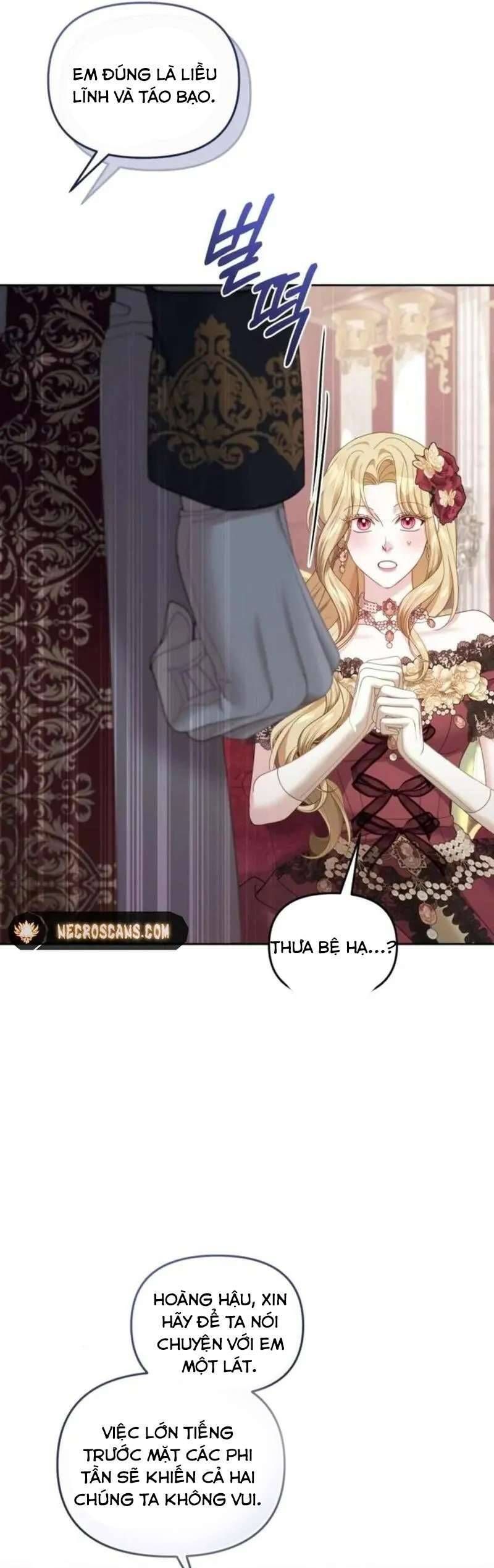 Tuy Là Hoàng Hậu Thay Thế Nhưng Tôi Lại Đánh Mất Đêm Đầu Tiên Chapter 27 - Trang 2