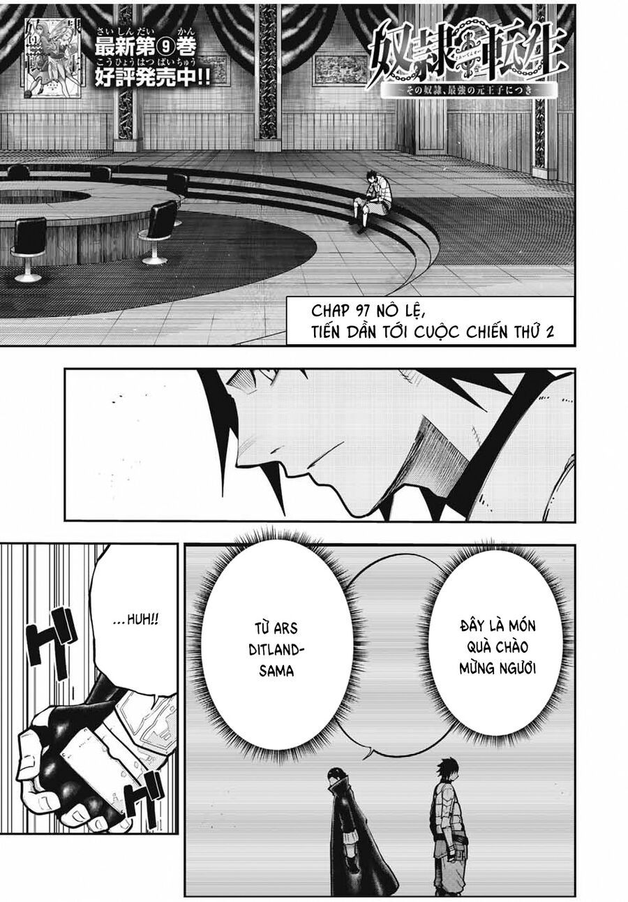 Dorei Tensei: Sono Dorei, Saikyou No Moto Ouji Ni Tsuki Chapter 97 - Trang 2